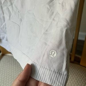 White Lululemon Tank